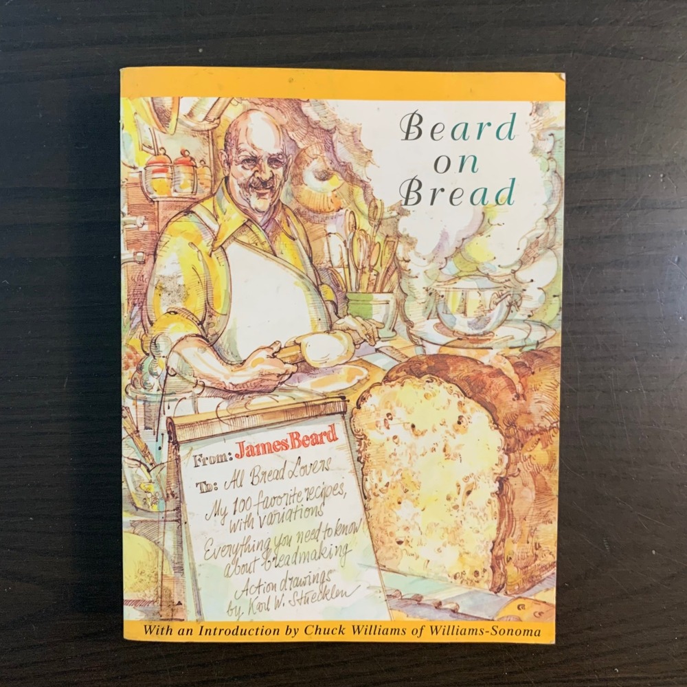 Beard on Bread James Beard Softcover Cookbook 100‎ Recipes 1995 Edition Baking